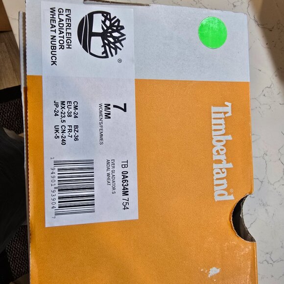 TIMBERLAND WOMEN'S EVERLEIGH GLADIATOR SANDALS TB0A634M754 Size 7 NEW - Picture 5 of 16